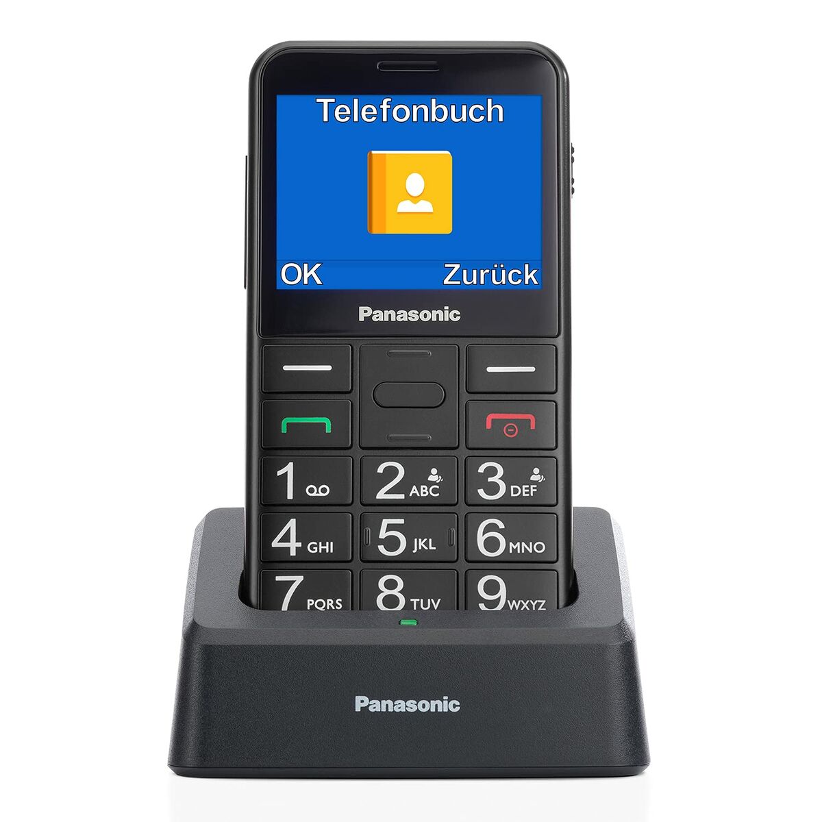 Mobile phone Panasonic KX-TU155EXBN 2.4″ Black