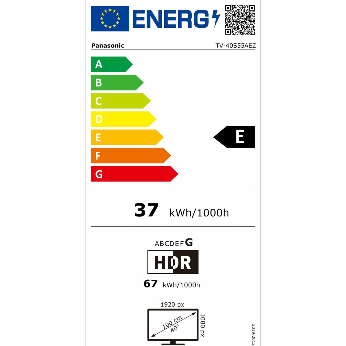 Smart TV Panasonic TV-40S55AEZ 40″ LED Full HD