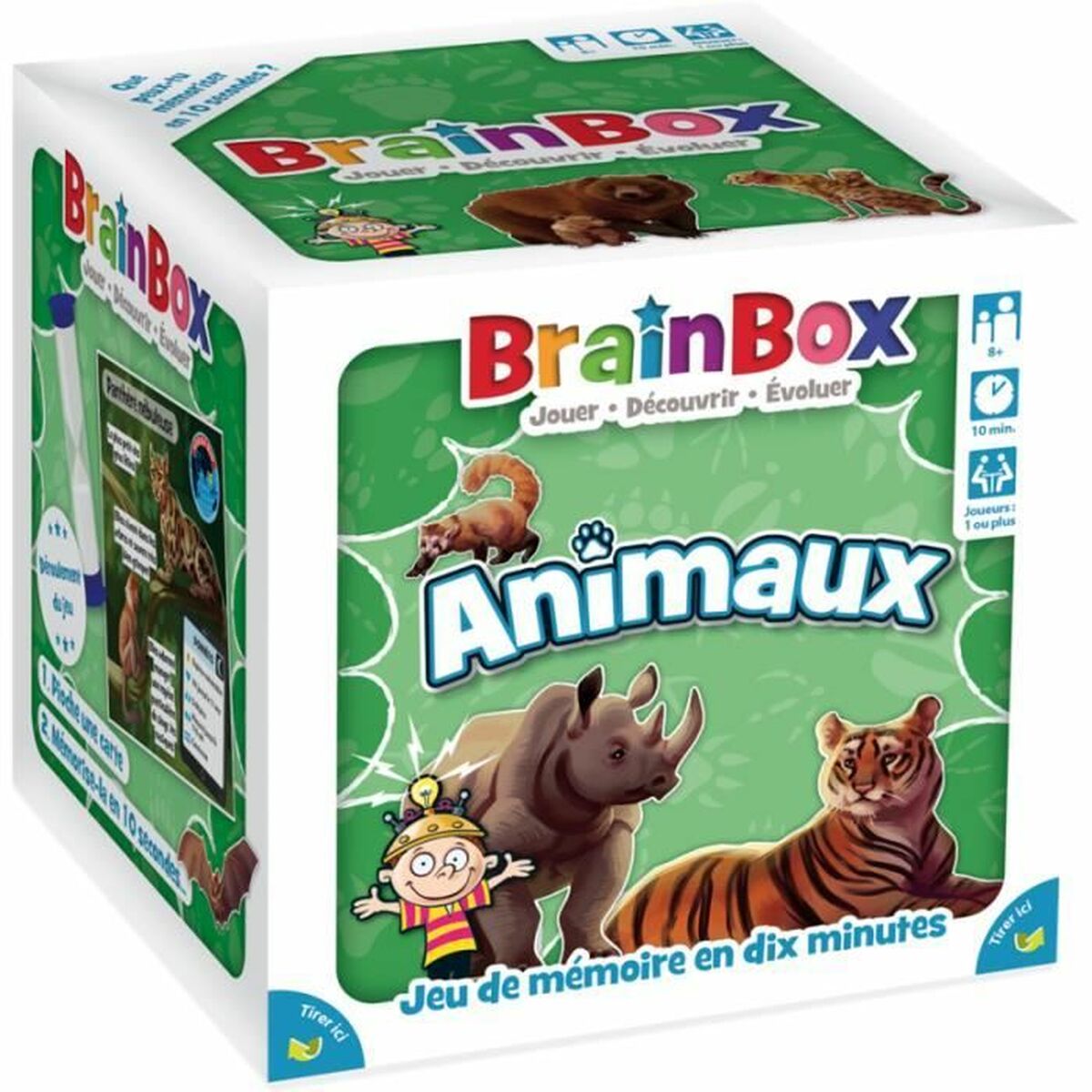Educational Game Asmodee BrainBox – Animales Educational Game Asmodee BrainBox – Animales