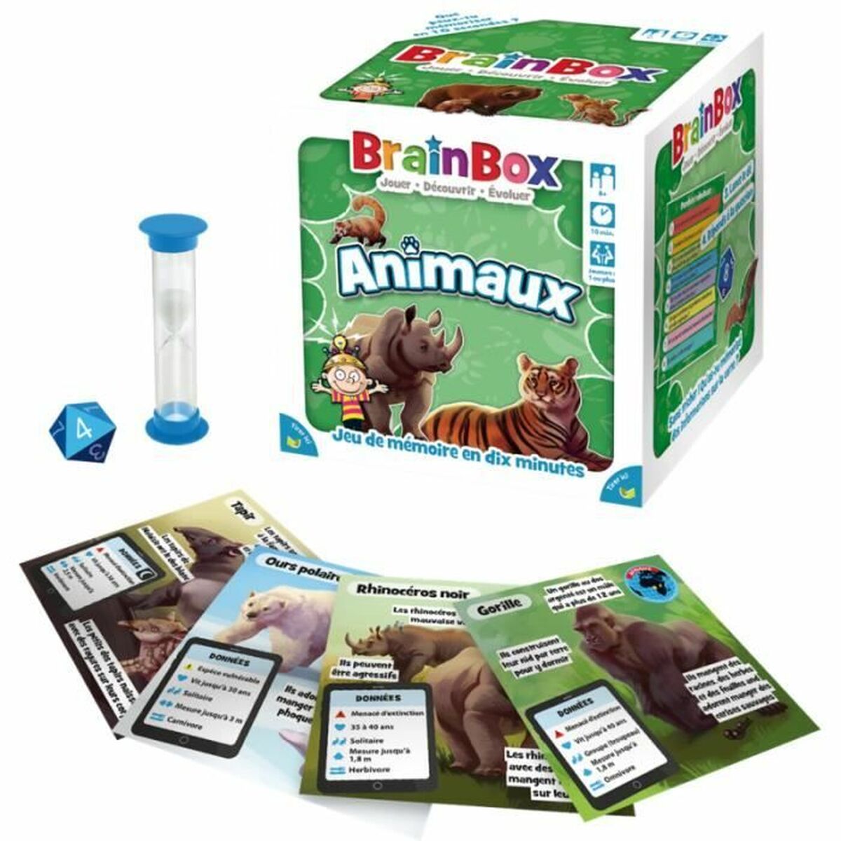 Educational Game Asmodee BrainBox – Animales