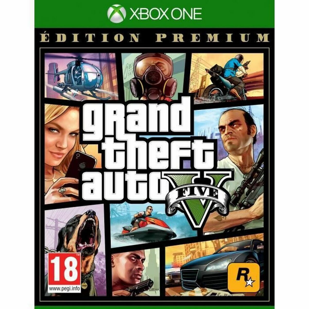 Xbox One Video Game Microsoft GTA V: PREMIUM ED Xbox One Video Game Microsoft GTA V: PREMIUM ED