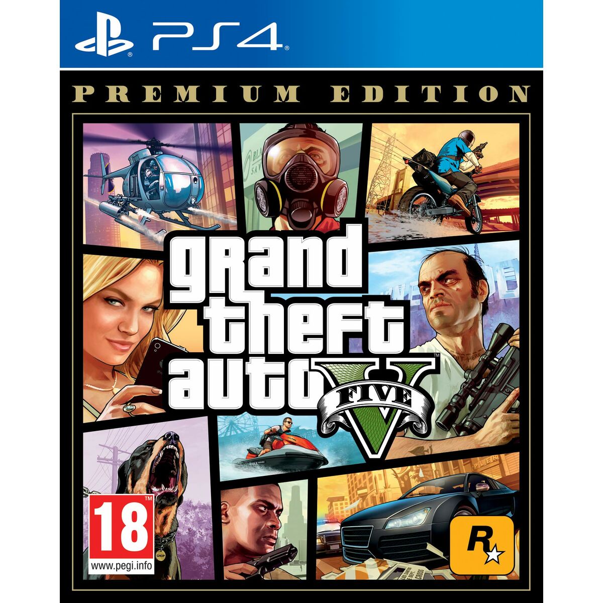 PlayStation 4 Video Game Sony PS4 GTA5 PE PlayStation 4 Video Game Sony PS4 GTA5 PE