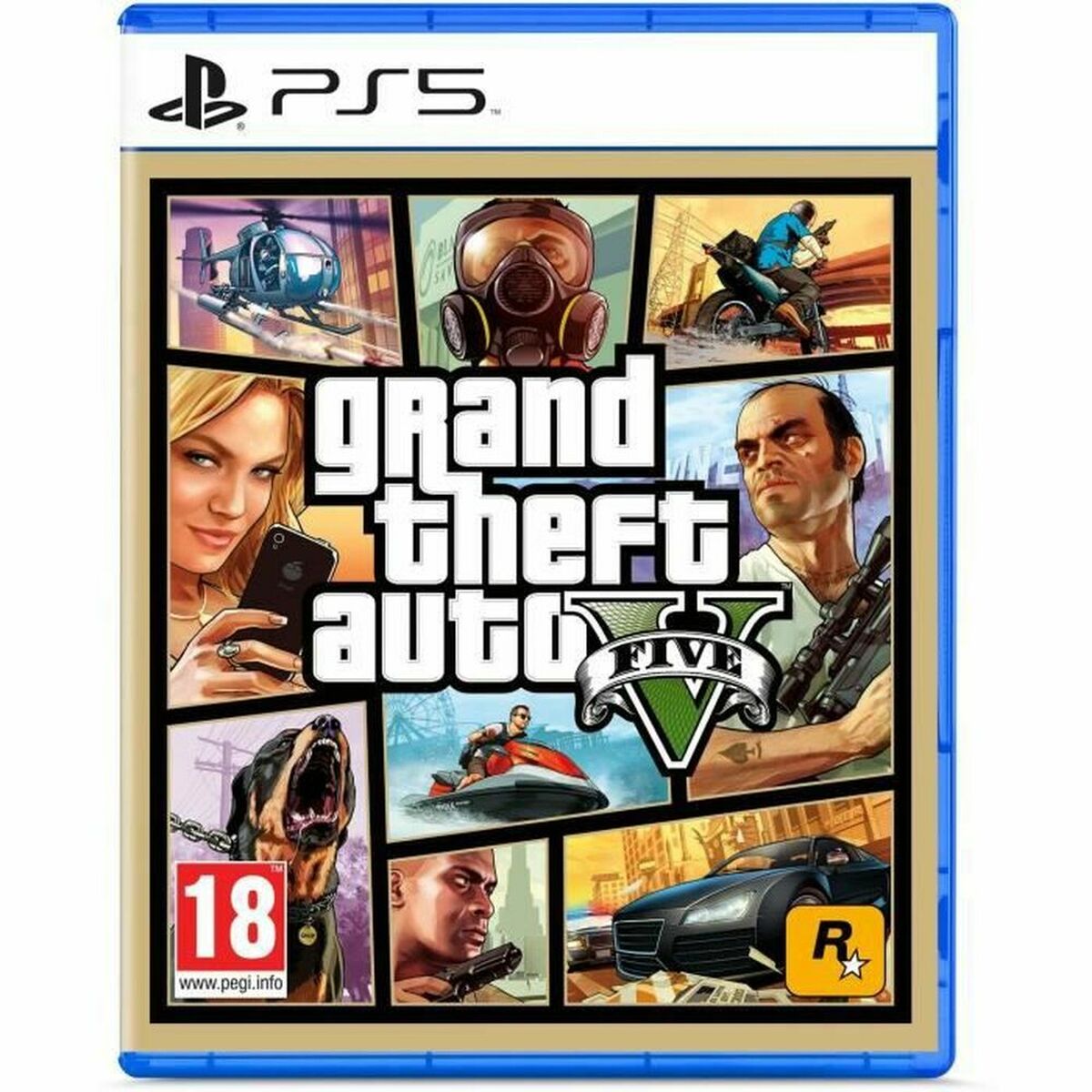 PlayStation 5 Video Game Sony GTA V PlayStation 5 Video Game Sony GTA V