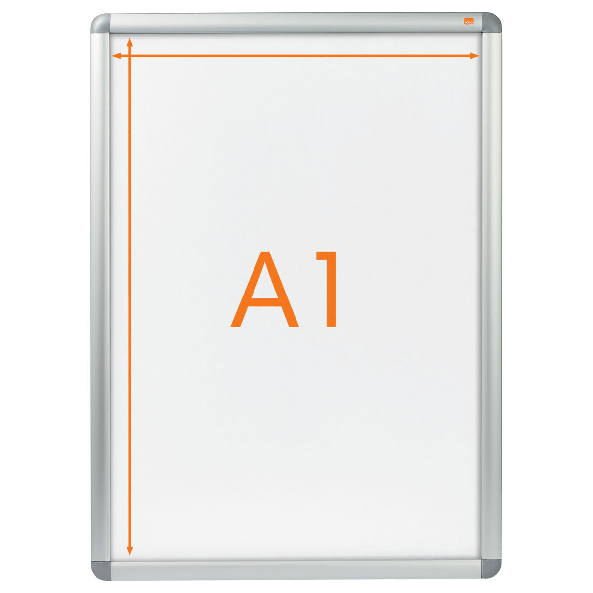 Bulletin board Nobo Aluminium polypropylene