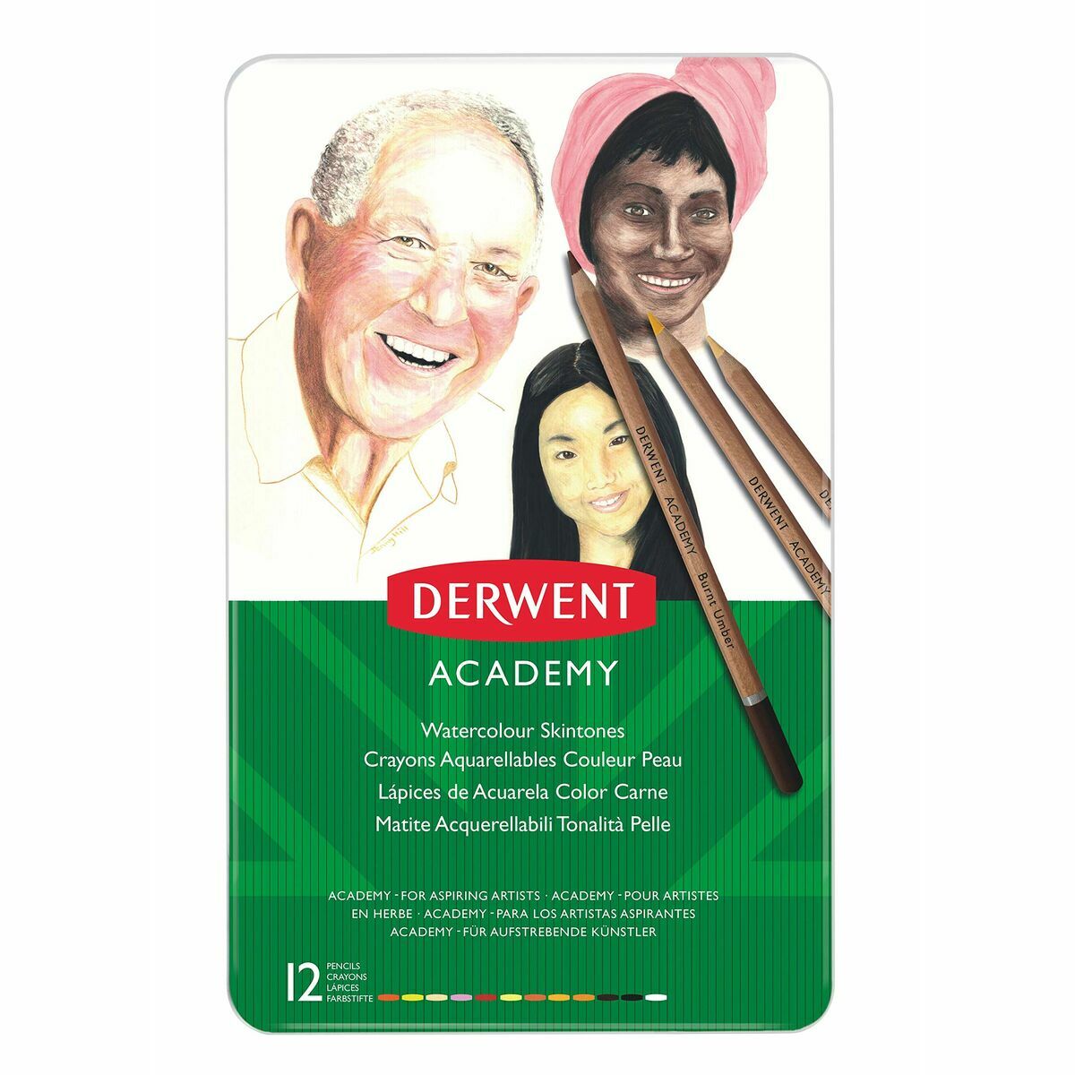 Pencils DERWENT Academy Multicolour Pencils DERWENT Academy Multicolour