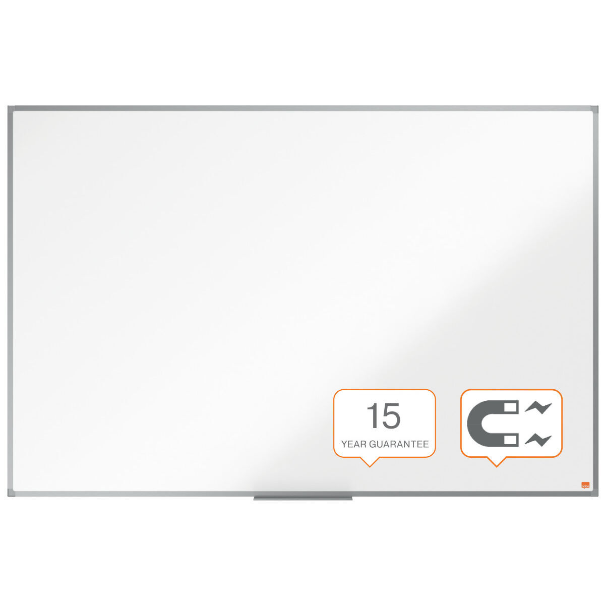 Magnetic board Nobo Essence White Aluminium Steel 150 x 100 cm (Refurbished B)
