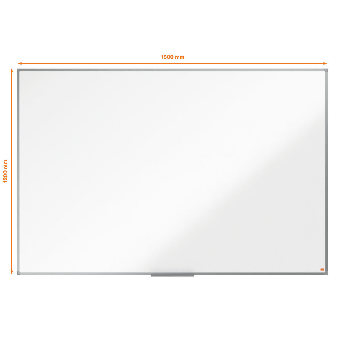 Magnetic board Nobo Essence White Aluminium Steel 180 x 120 cm (Refurbished B)