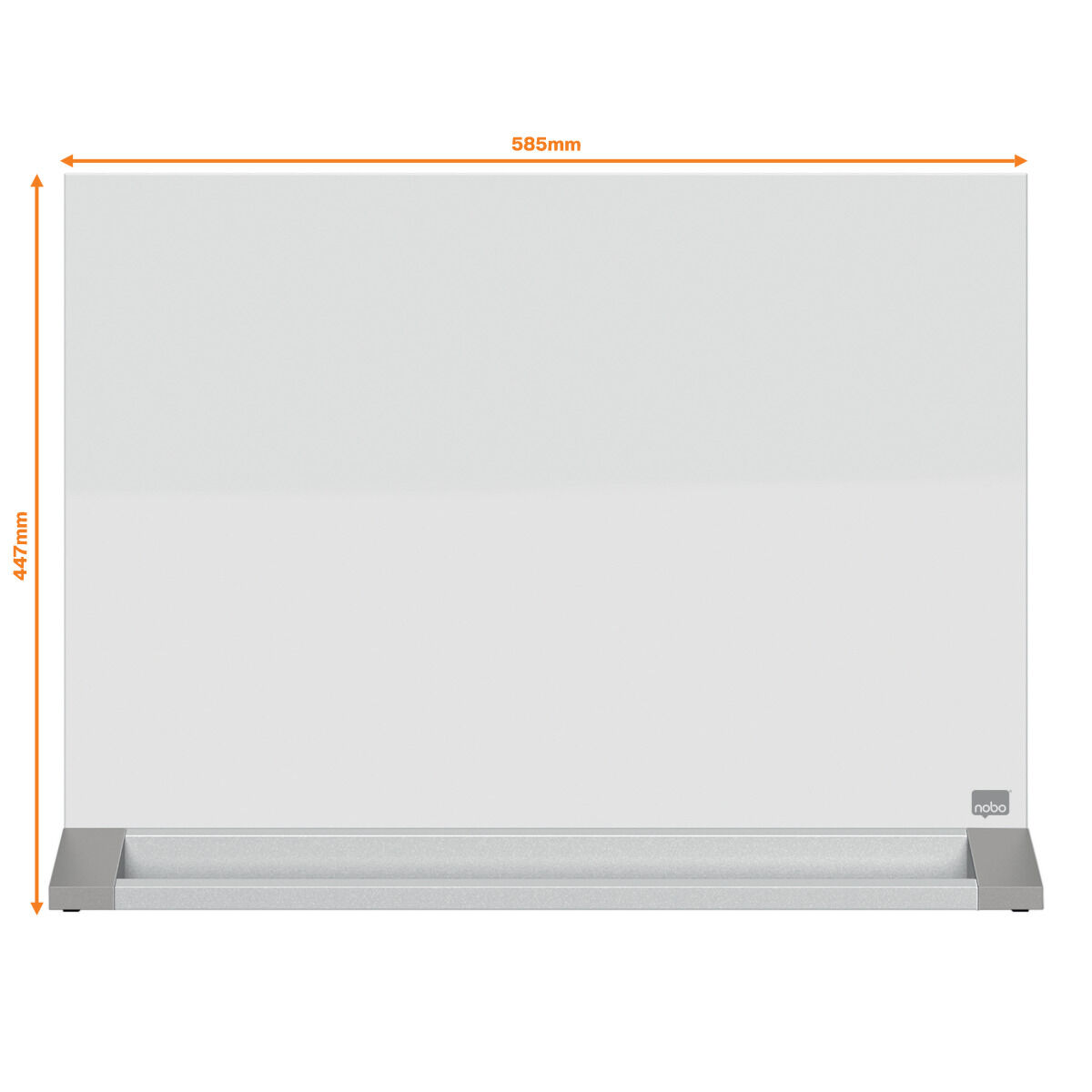 Magnetic board Nobo White Crystal