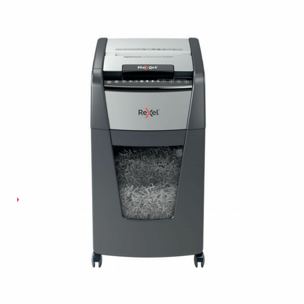Micro-Cut Paper Shredder Rexel Optimum Auto+ 300M 60 L Micro-Cut Paper Shredder Rexel Optimum Auto+ 300M 60 L