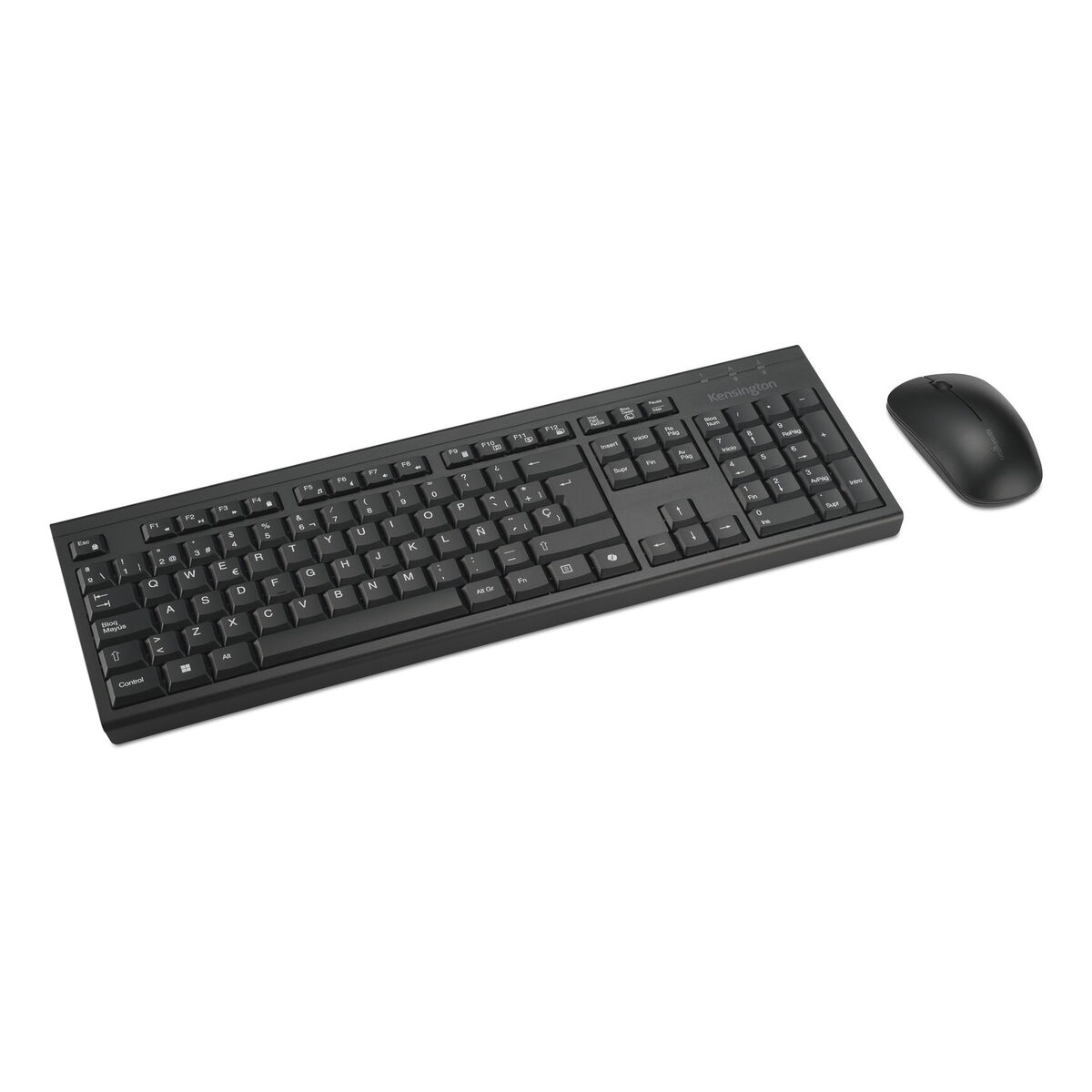 Keyboard and Mouse Kensington K75560ES Black Spanish Qwerty