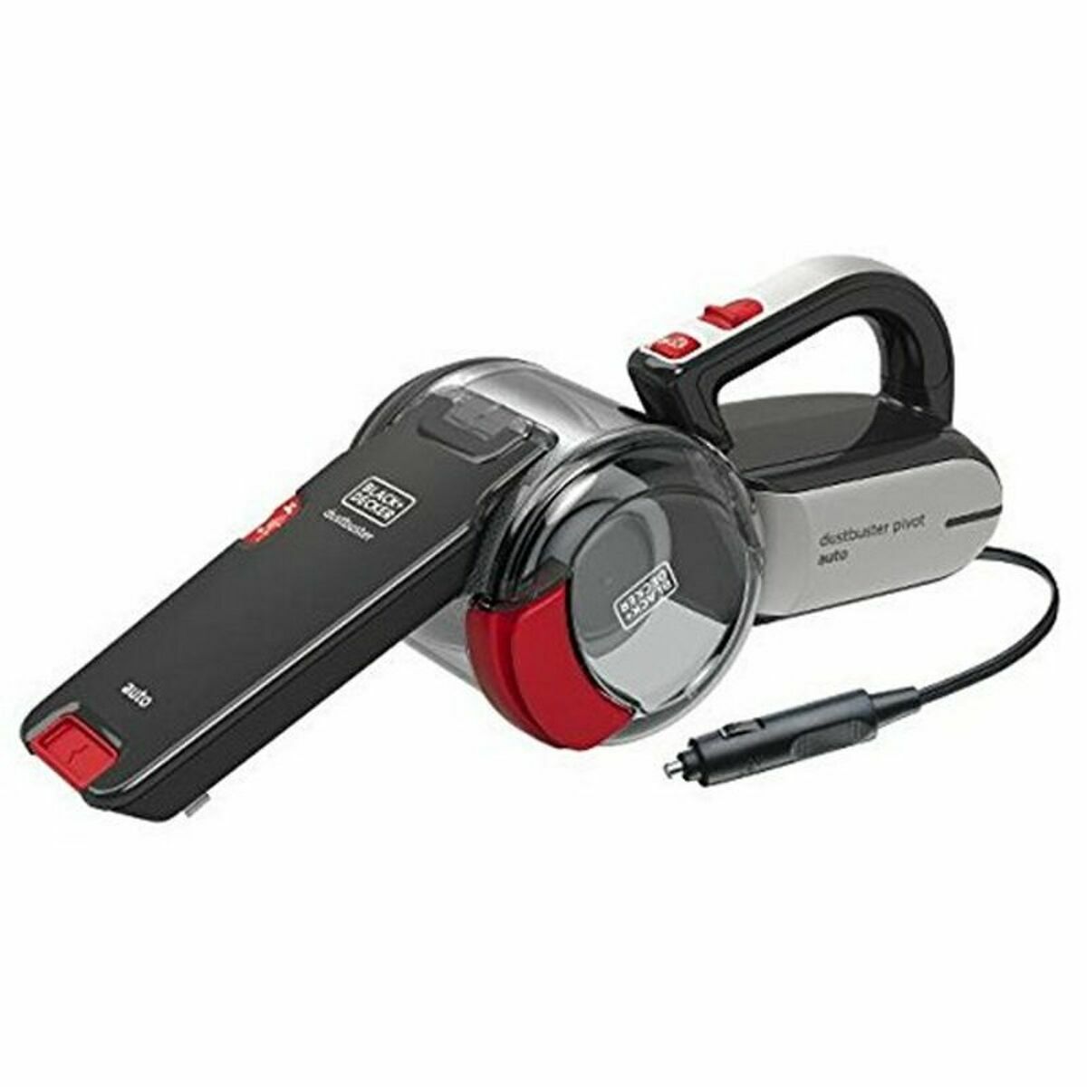 Cyclonic Hand-held Vacuum Cleaner Black & Decker PV1200AV 12,5 W 0,44 L Black Red Cyclonic Hand-held Vacuum Cleaner Black & Decker PV1200AV 12,5 W 0,44 L Black Red