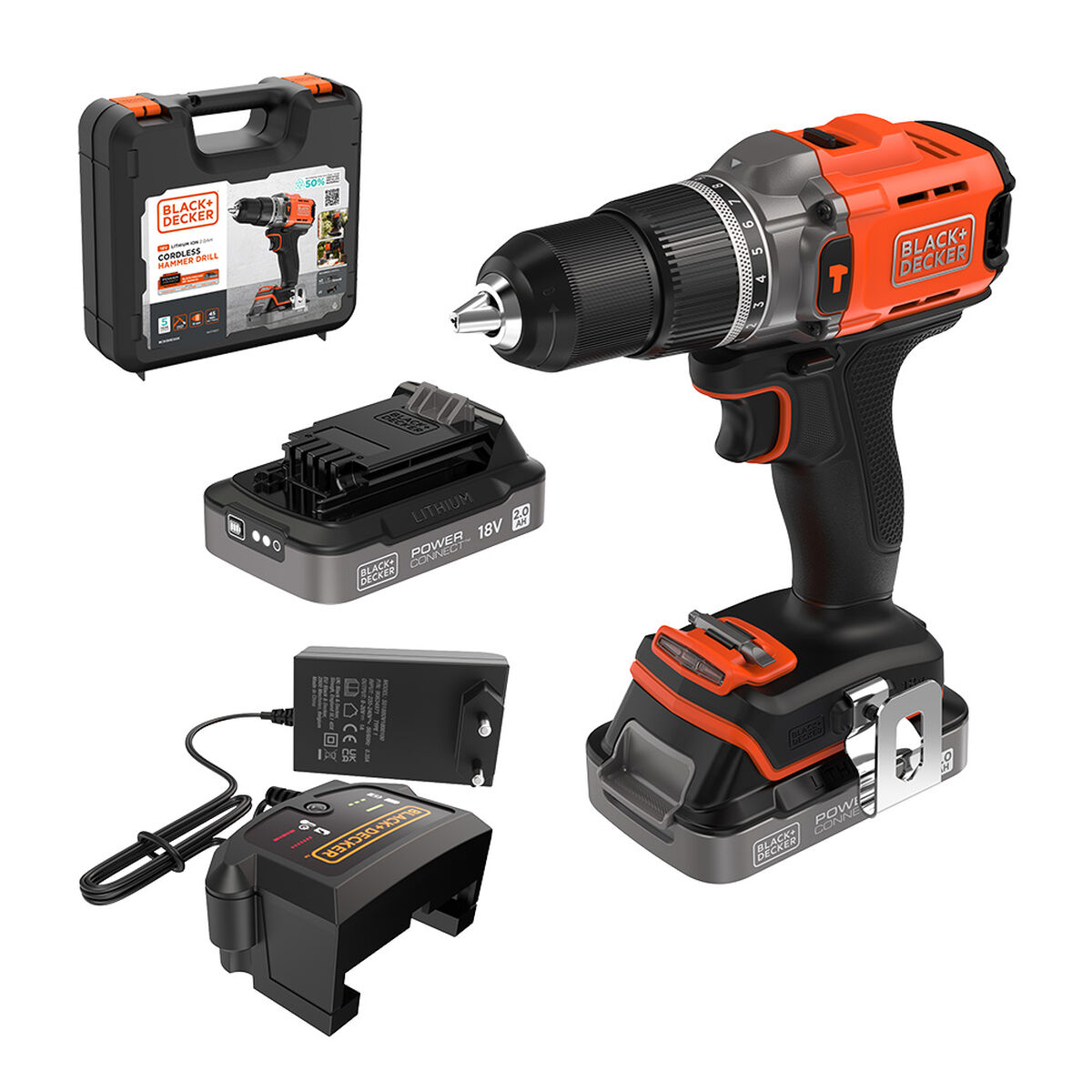 Driver Drill Black & Decker 18 V Driver Drill Black & Decker 18 V