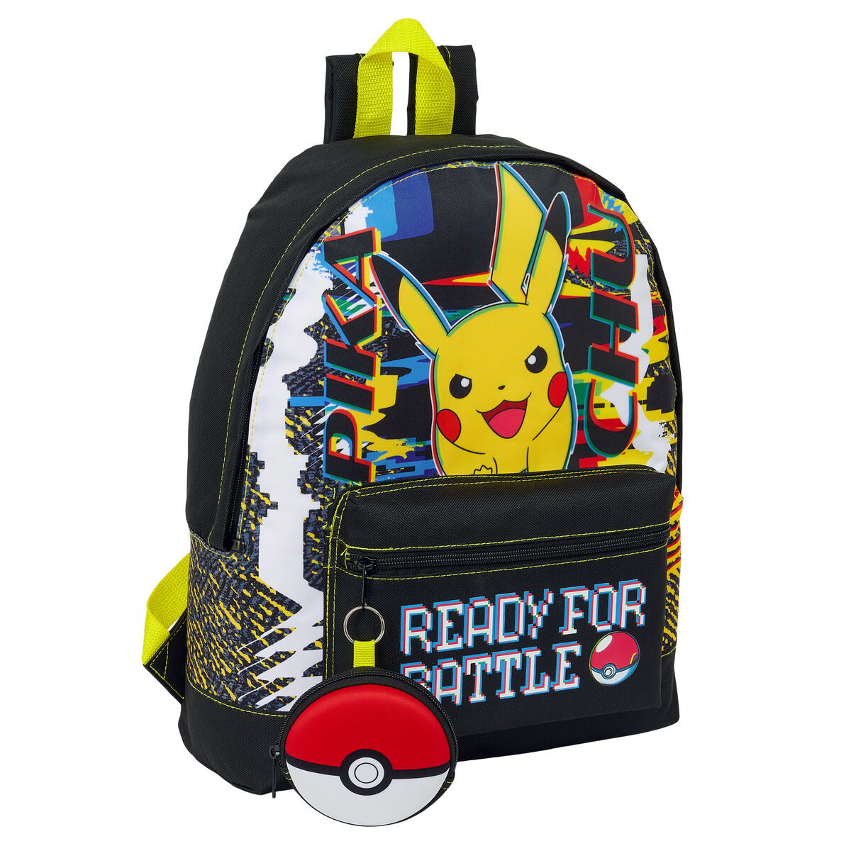School Bag Pokémon Multicolour 32 x 40 x 12 cm School Bag Pokémon Multicolour 32 x 40 x 12 cm