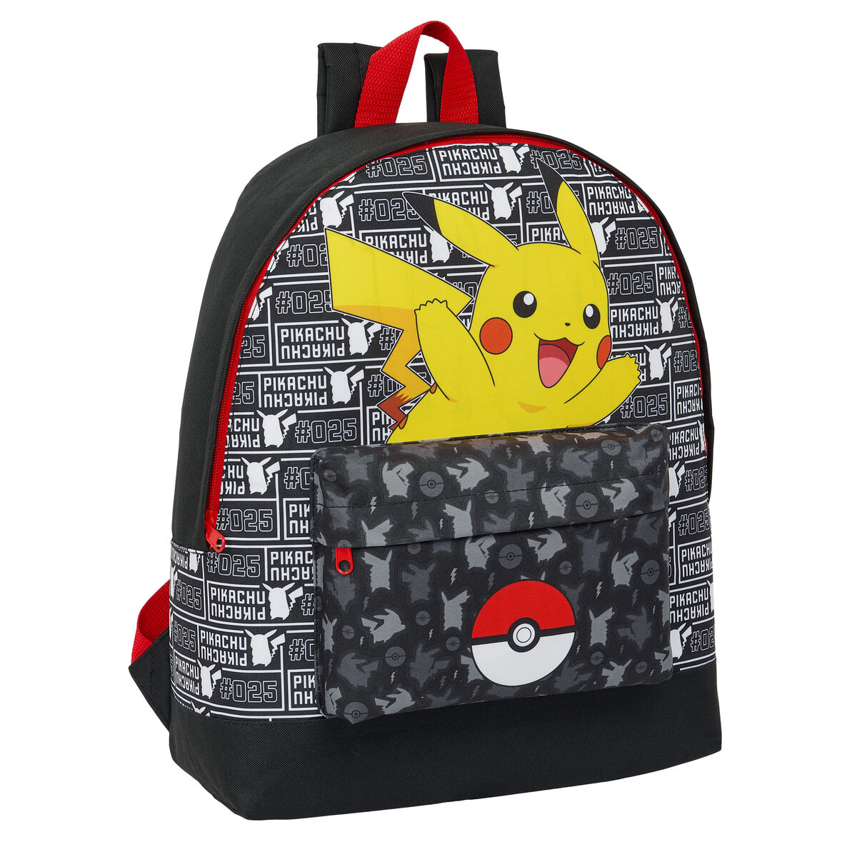 School Bag Pokmon Multicolour 32 x 40 x 12 cm