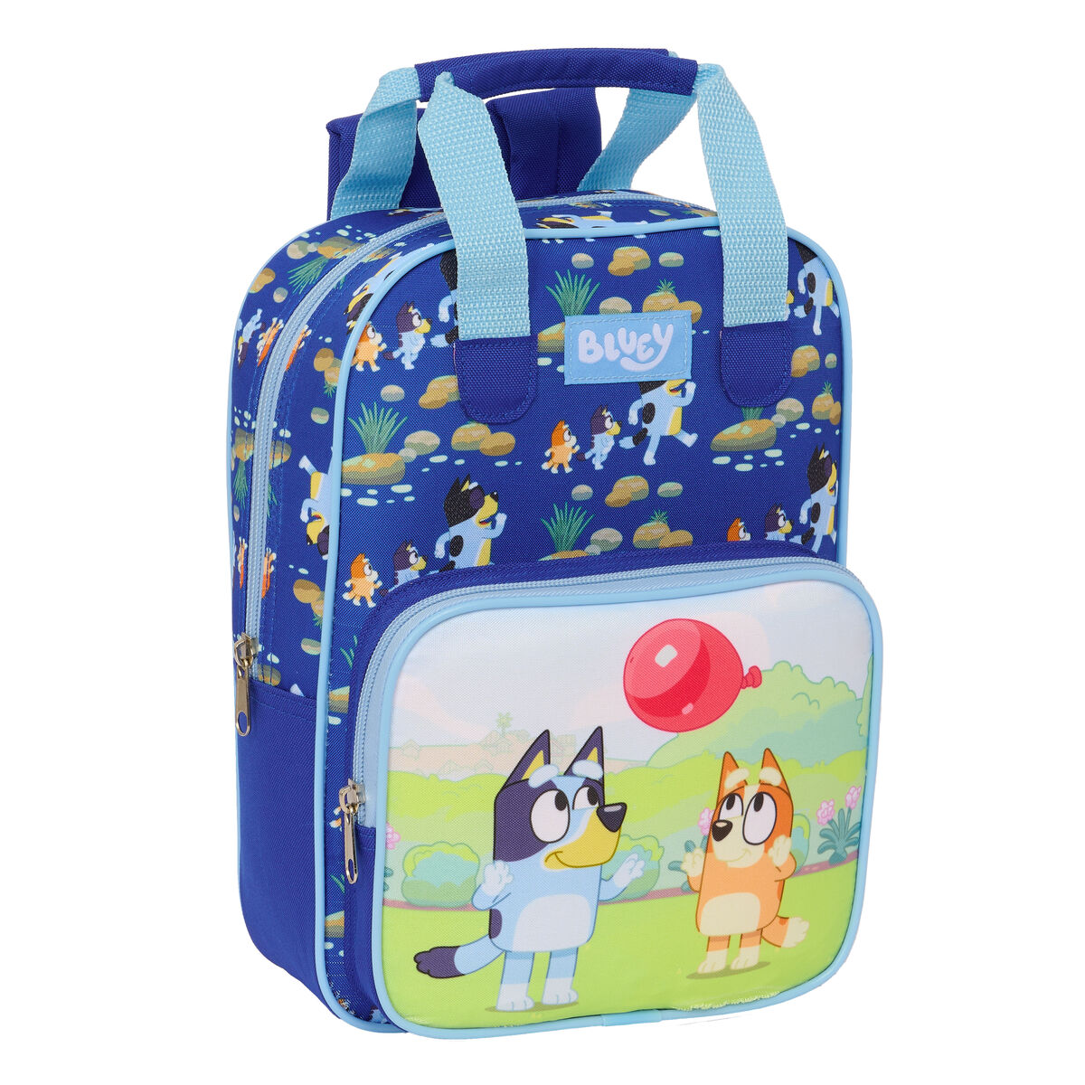 School Bag Bluey Navy Blue 20 x 28 x 8 cm School Bag Bluey Navy Blue 20 x 28 x 8 cm