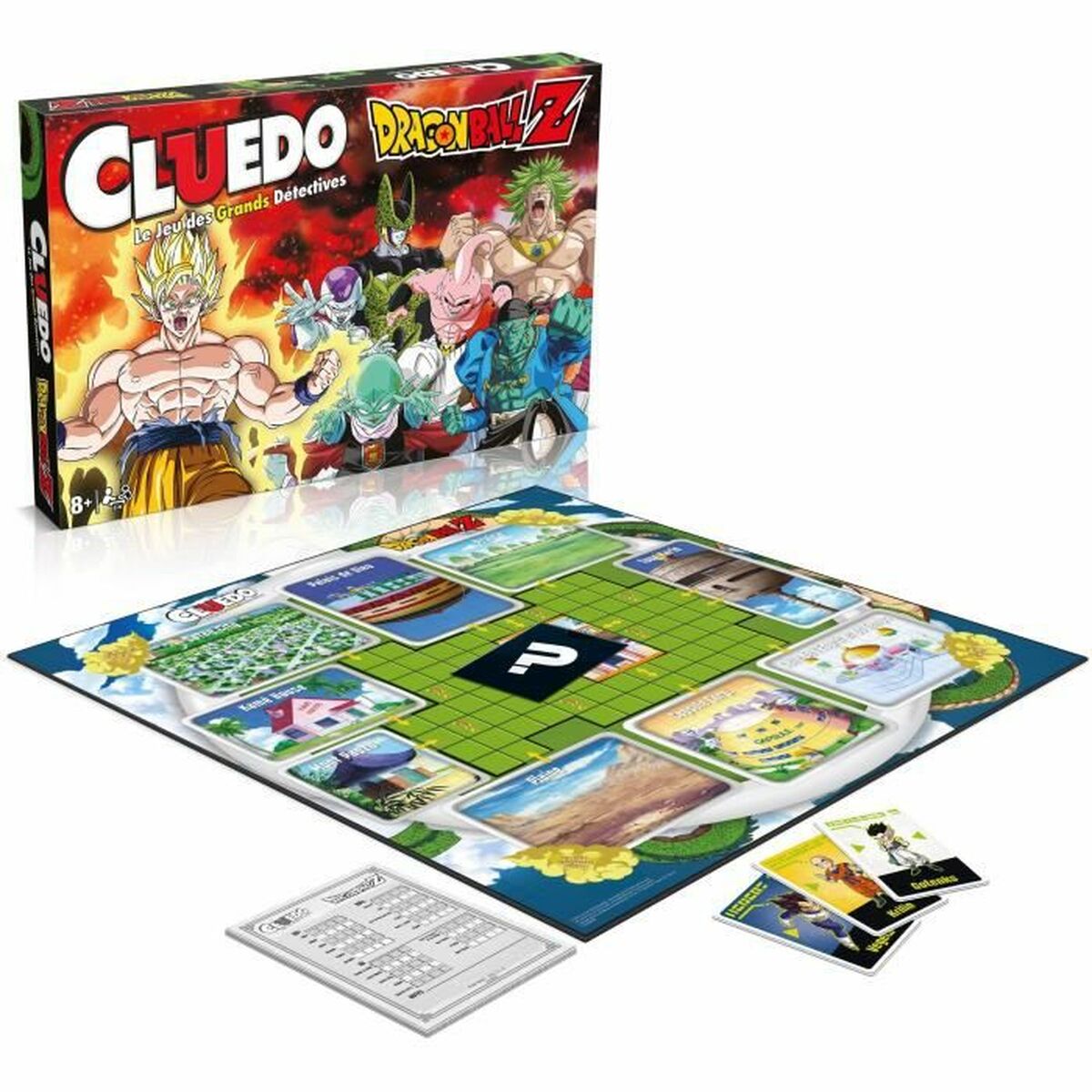 Board game Dragon Ball Z Cluedo Board game Dragon Ball Z Cluedo
