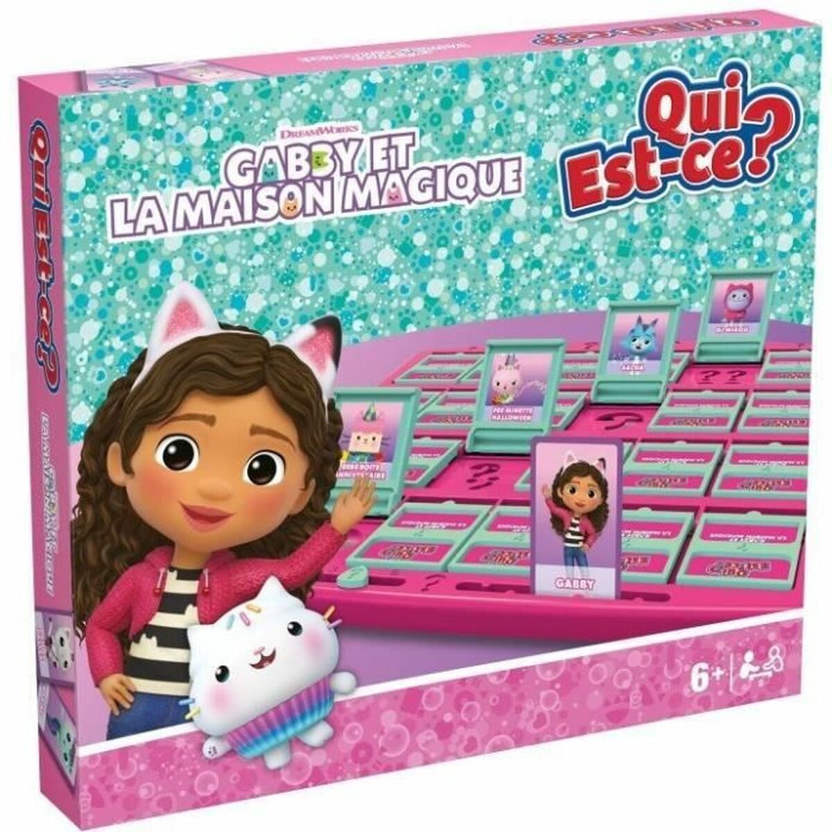 Board game Winning Moves Who is it? Gabby and the Magic House – Gabby’s Dollhouse Version