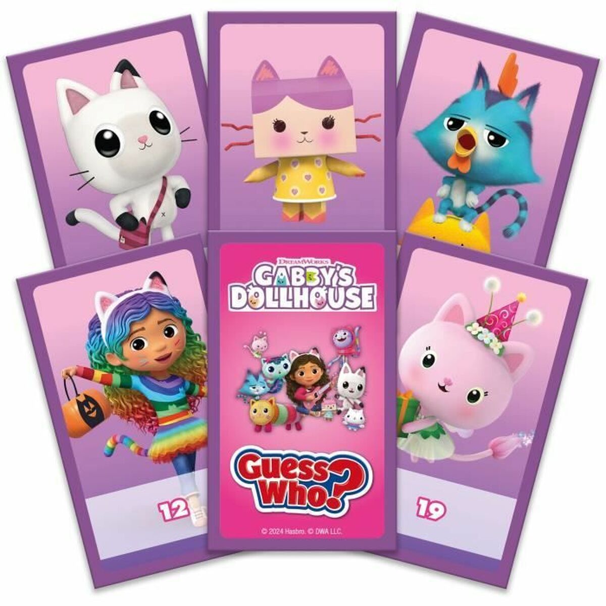 Board game Winning Moves Who is it? Gabby and the Magic House – Gabby’s Dollhouse Version