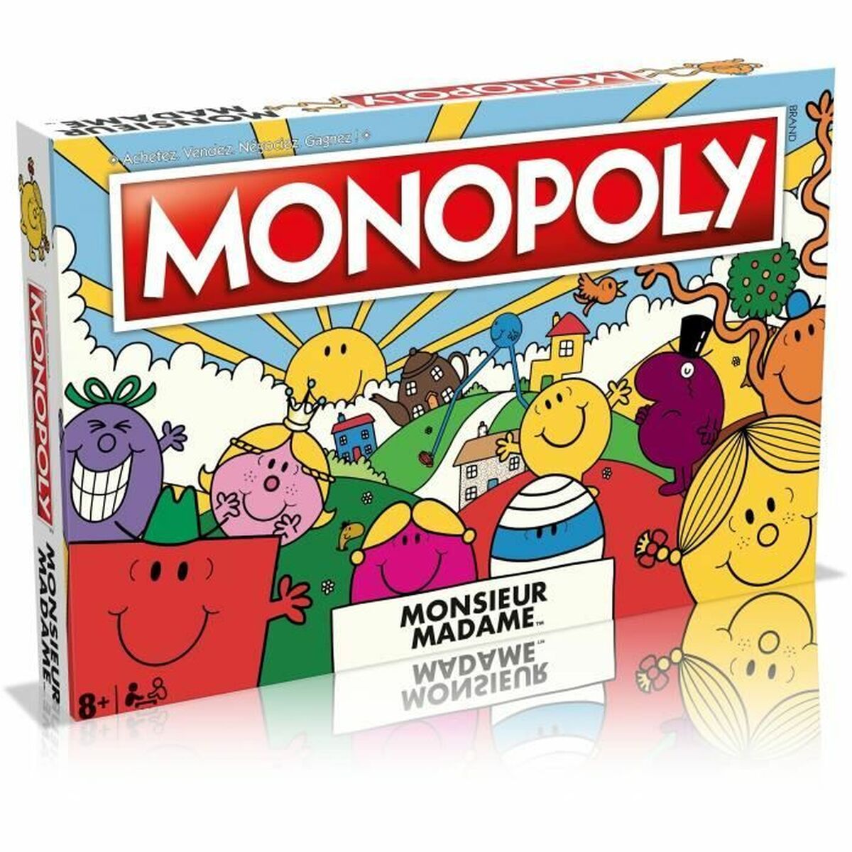 Board game Winning Moves MONOPOLY MONSIEUR MADAME Board game Winning Moves MONOPOLY MONSIEUR MADAME