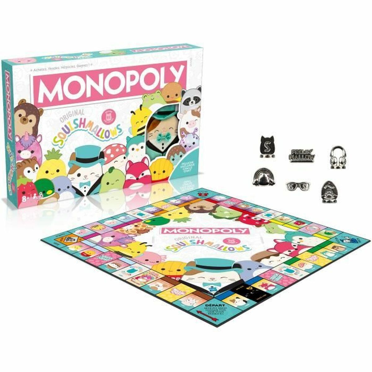 Board game Winning Moves Monopoly – squishmallows