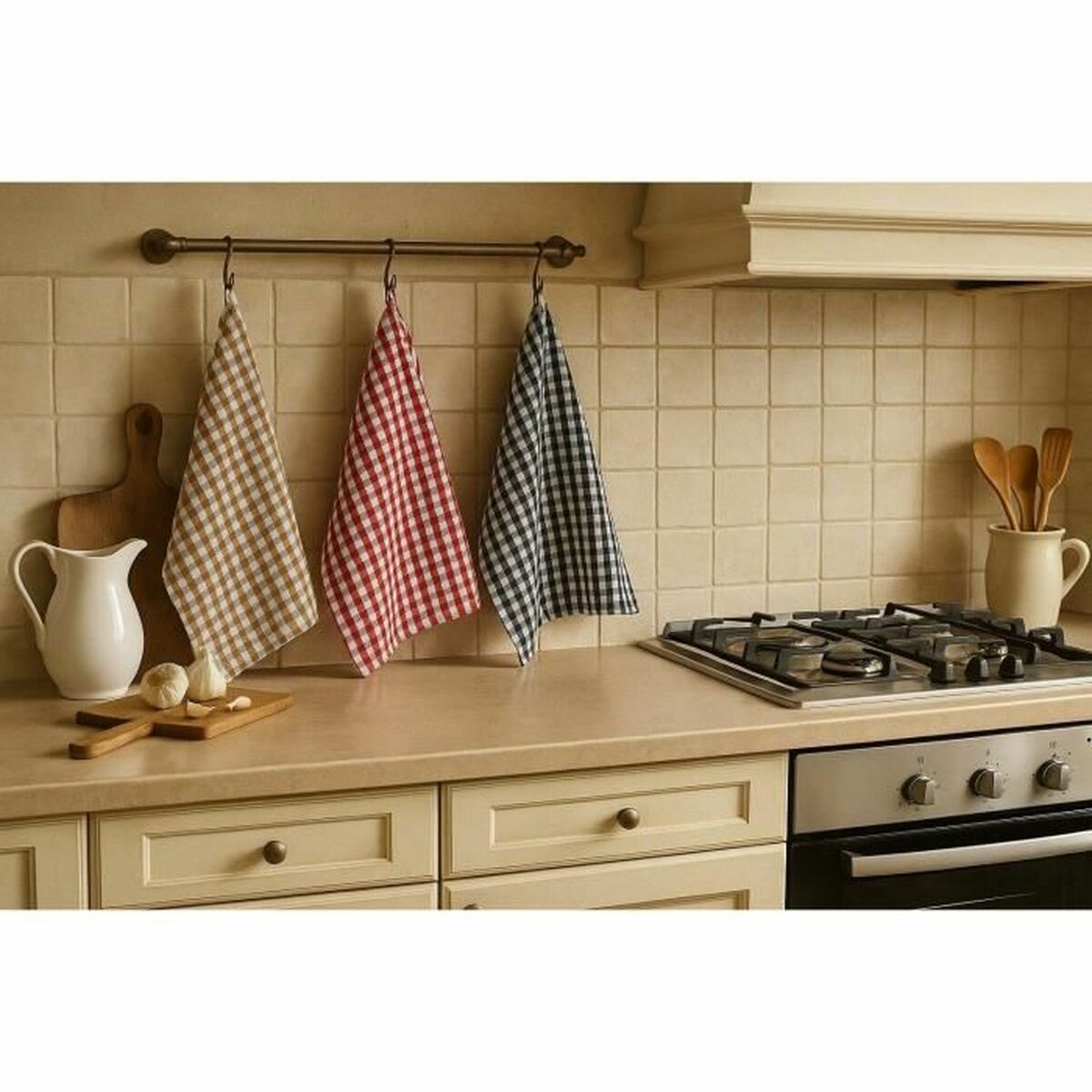 Set of Cloths HOME LINGE PASSION Multicolour 6 Pieces