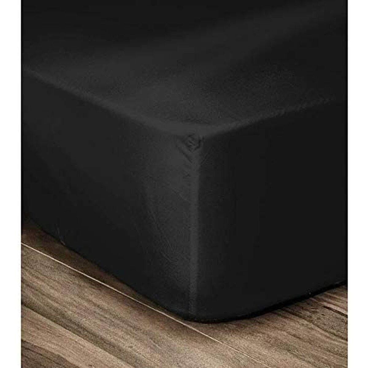 Fitted sheet Lovely Home Black Double bed 140 x 190 cm Fitted sheet Lovely Home Black Double bed 140 x 190 cm