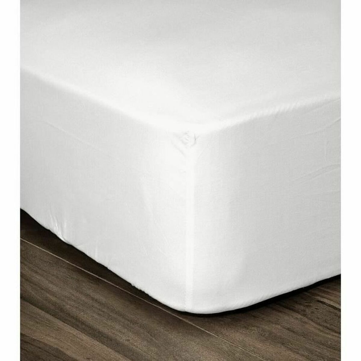 Fitted bottom sheet Lovely Home White Double bed 180 x 200 180 x 200 cm Fitted bottom sheet Lovely Home White Double bed 180 x 200 180 x 200 cm
