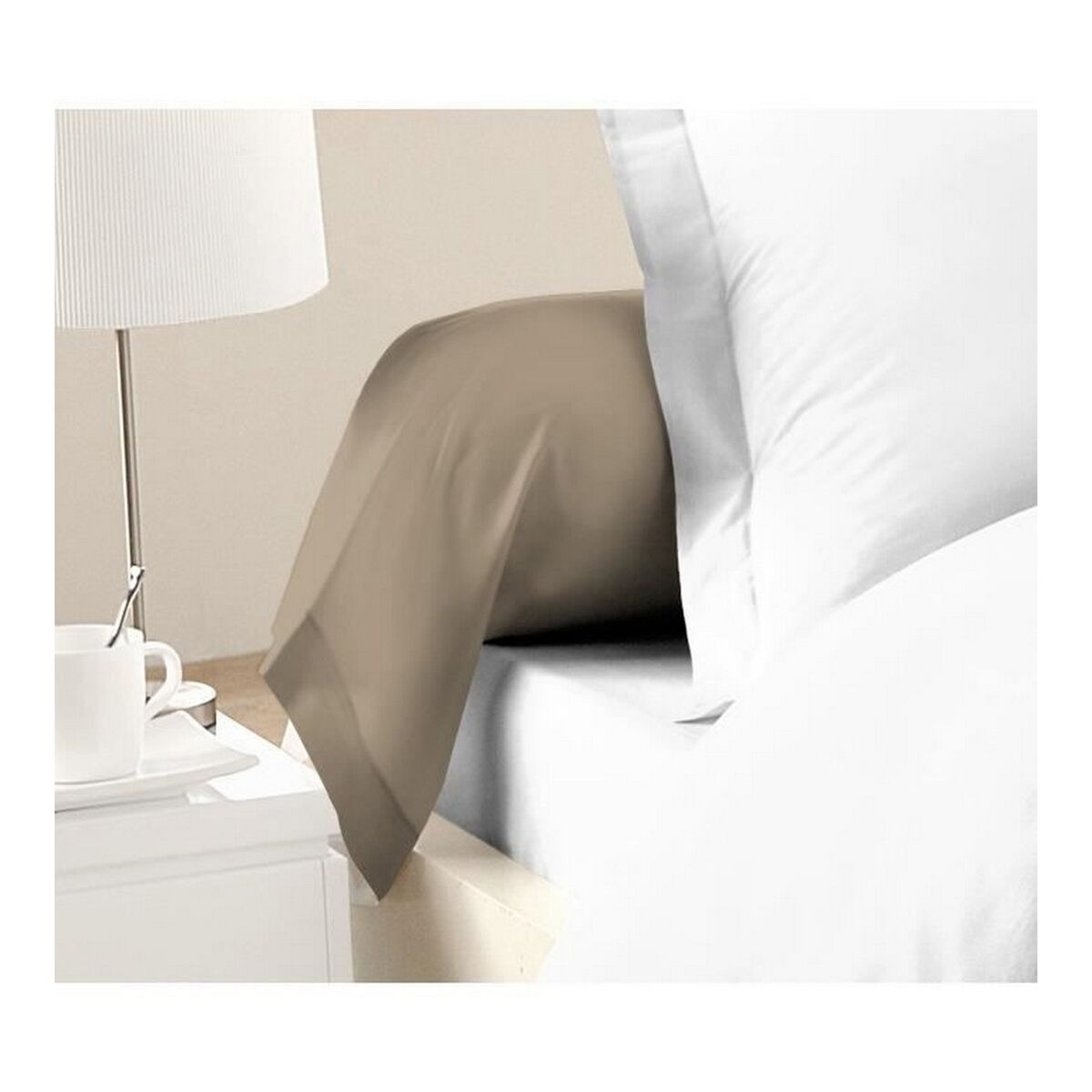Pillowcase Lovely Home Beige 85 x 185 cm (2 Units) Pillowcase Lovely Home Beige 85 x 185 cm (2 Units)