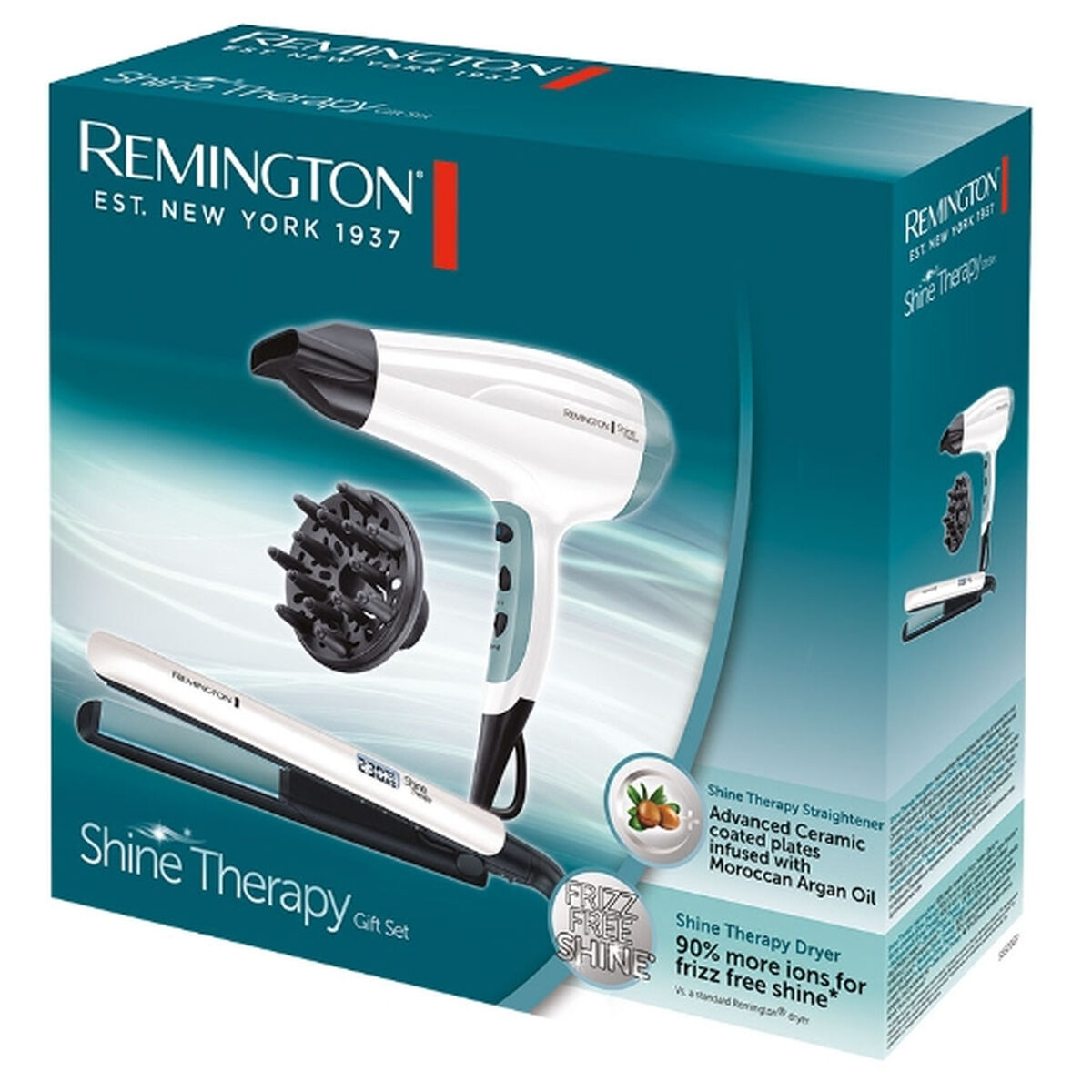 Hairdryer Remington White Black 2300 W