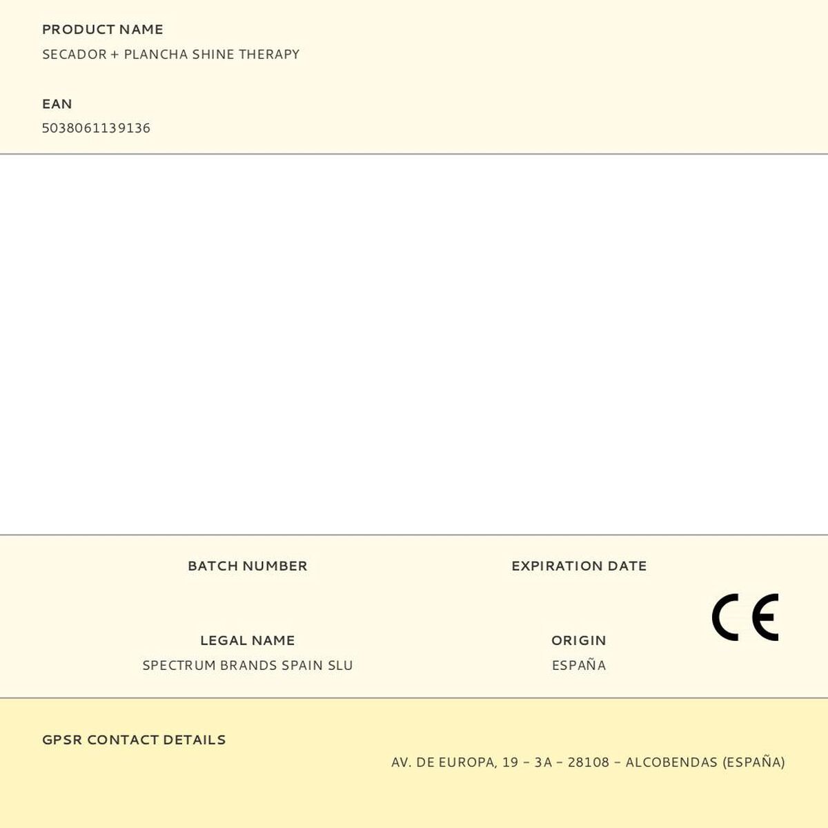 Hairdryer Remington White Black 2300 W