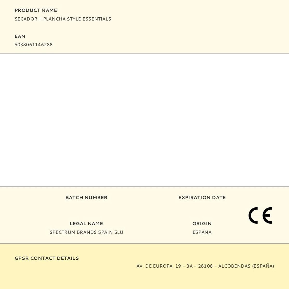 Hairdryer Remington Black 2000 W