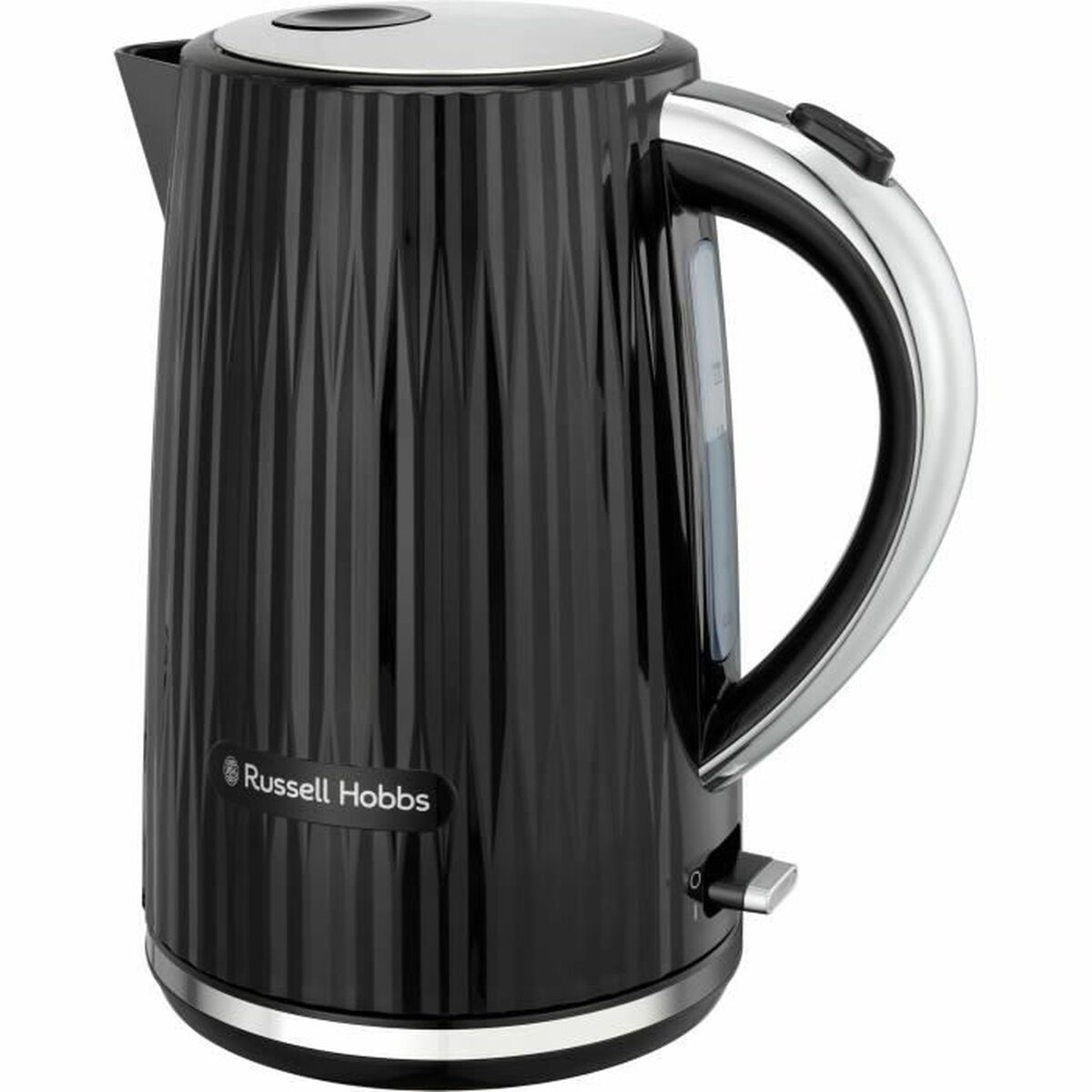 Kettle Russell Hobbs Black Stainless steel Plastic 2400 W 1,7 L Kettle Russell Hobbs Black Stainless steel Plastic 2400 W 1,7 L