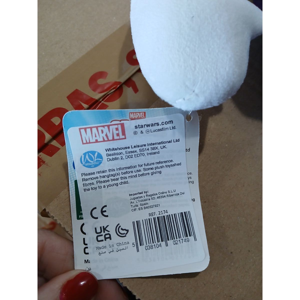 Fluffy toy Spidey And Friends 30 cm