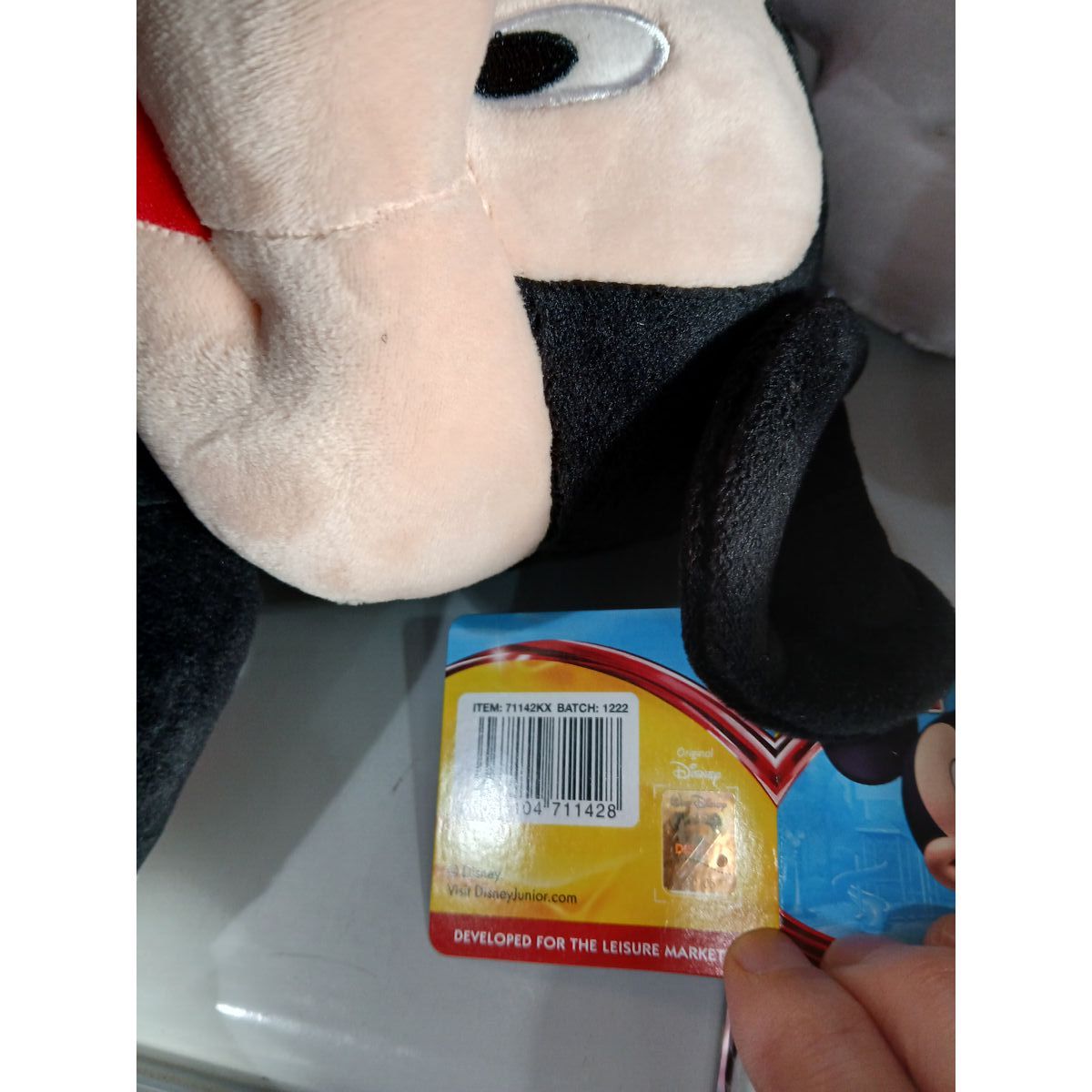 Fluffy toy Mickey Mouse 30 cm
