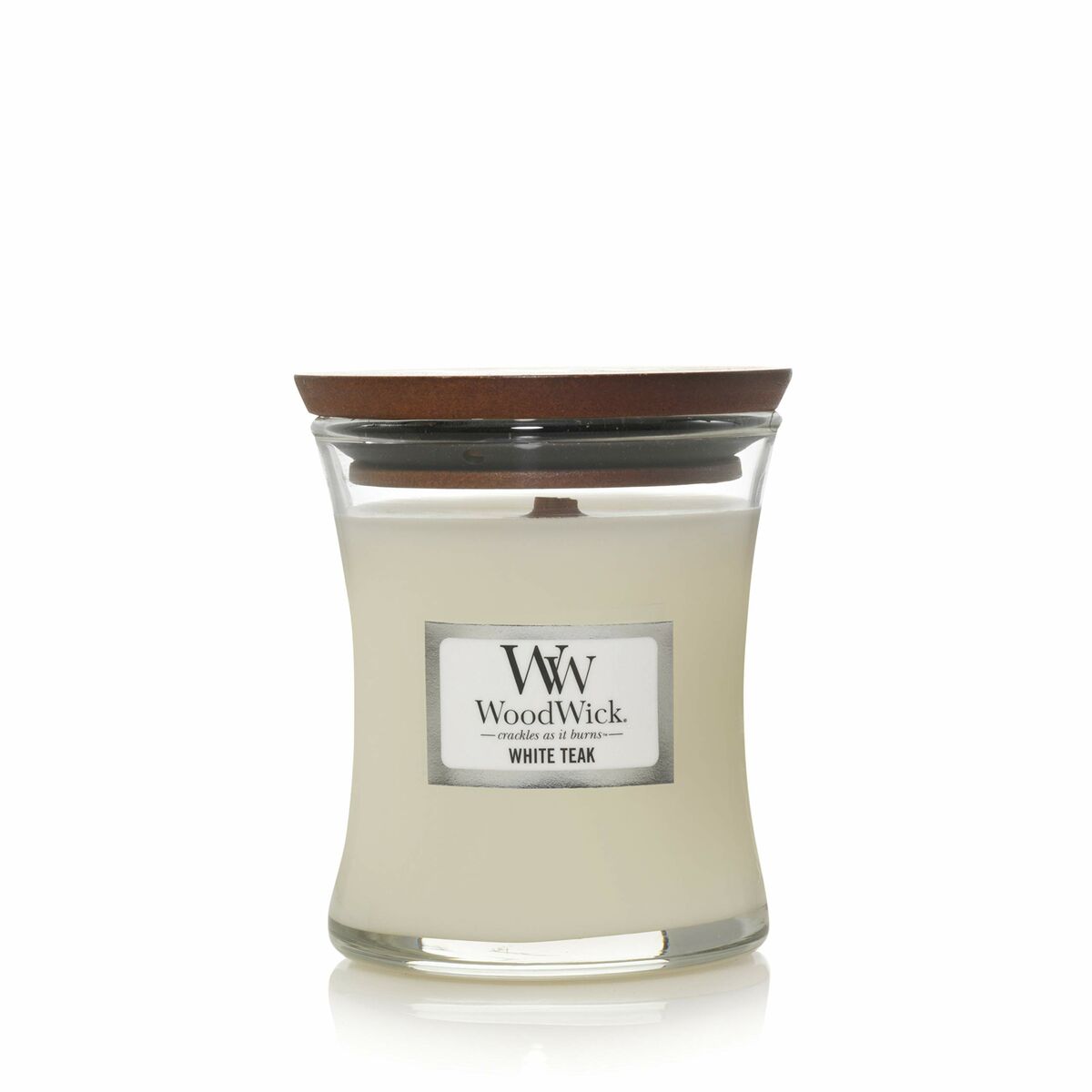 Scented Candle Woodwick Core Mini White Teak 85 g