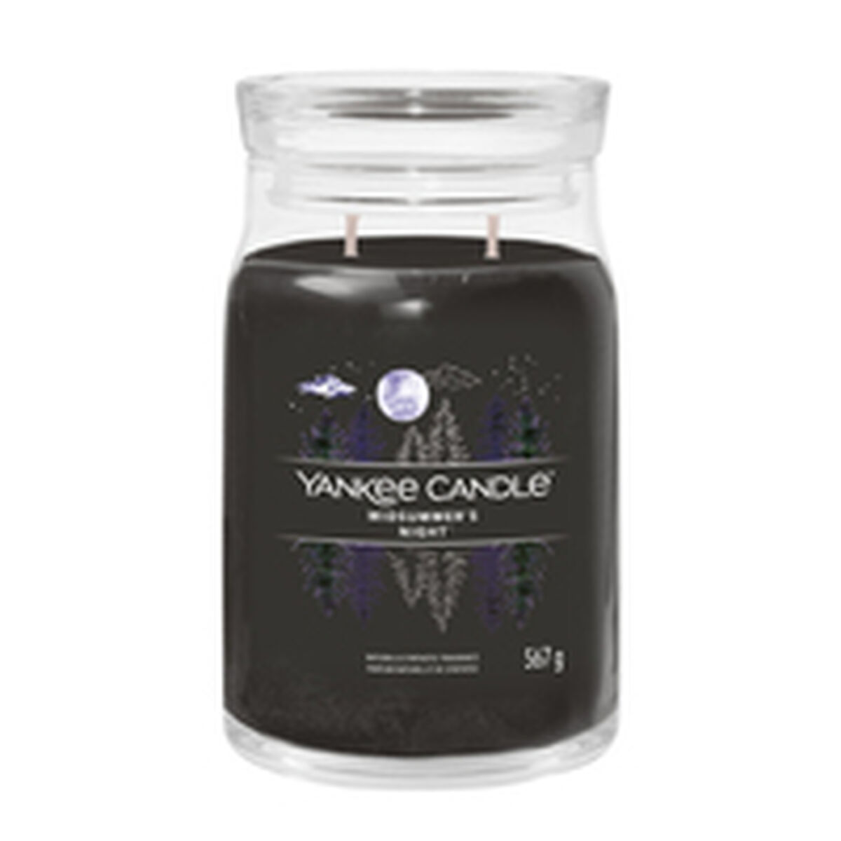 Scented Candle Yankee Candle 1629968E Black Scented Candle Yankee Candle 1629968E Black
