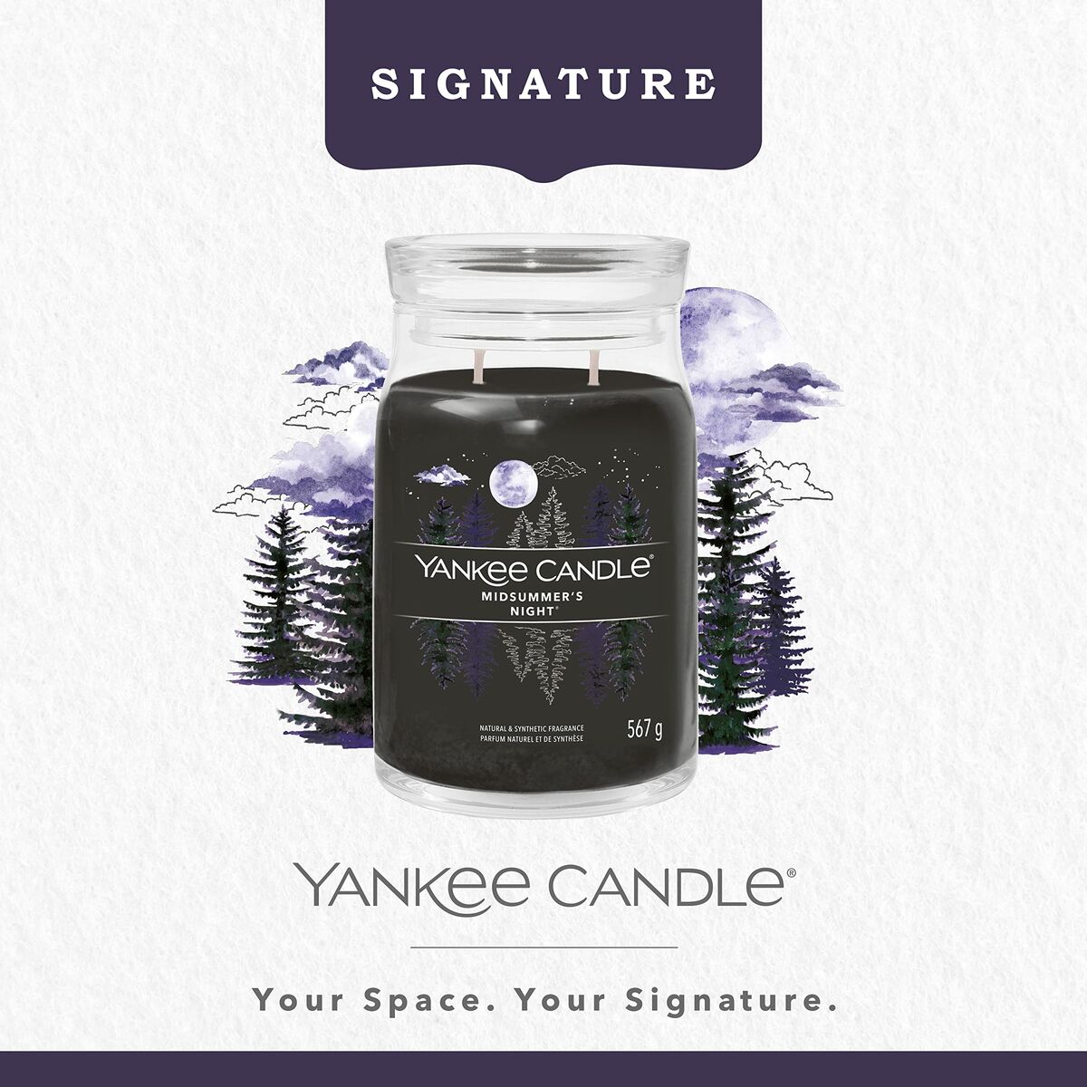 Scented Candle Yankee Candle 1629968E Black