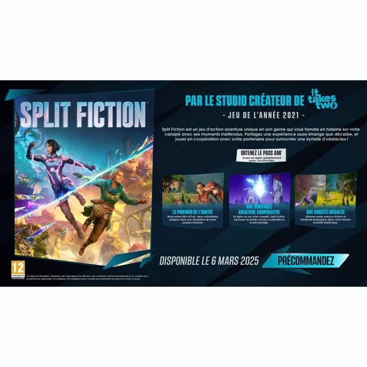 Xbox Series X Video Game Electronic Arts Split Fiction