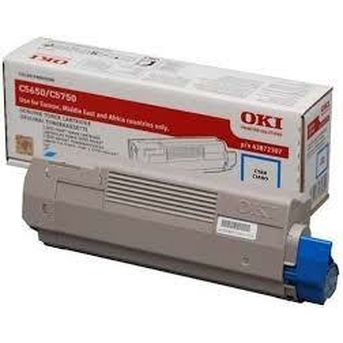 Toner OKI 43872307 Black Cyan Toner OKI 43872307 Black Cyan