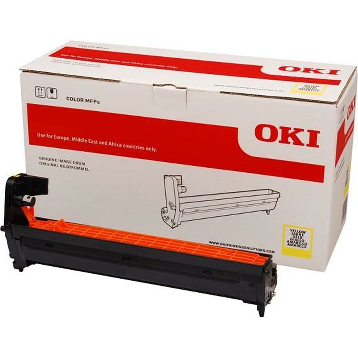 Printer drum OKI 46484105 Yellow Printer drum OKI 46484105 Yellow