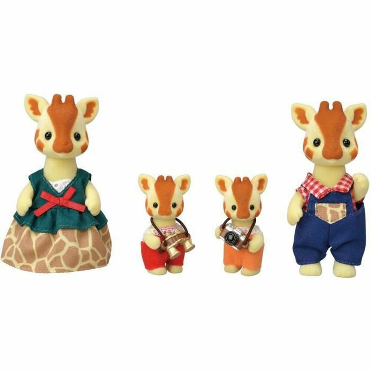 Set of Dolls Sylvanian Families The Giraffe Family Set of Dolls Sylvanian Families The Giraffe Family