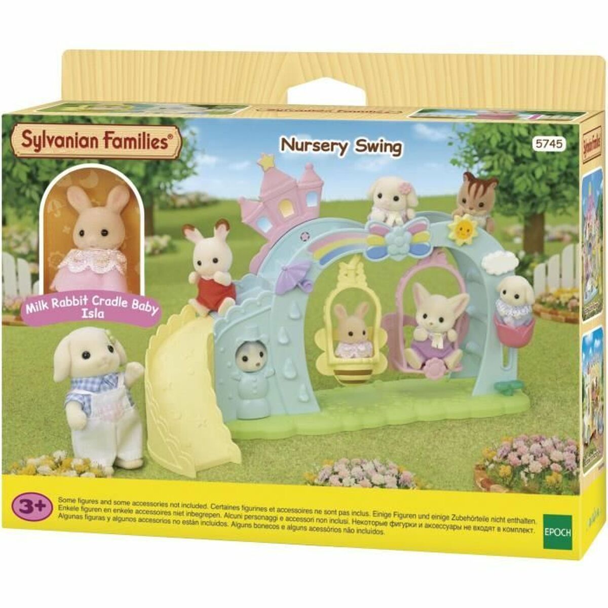 Dolls House Accessories Sylvanian Families 5745 Nursery Swing Dolls House Accessories Sylvanian Families 5745 Nursery Swing