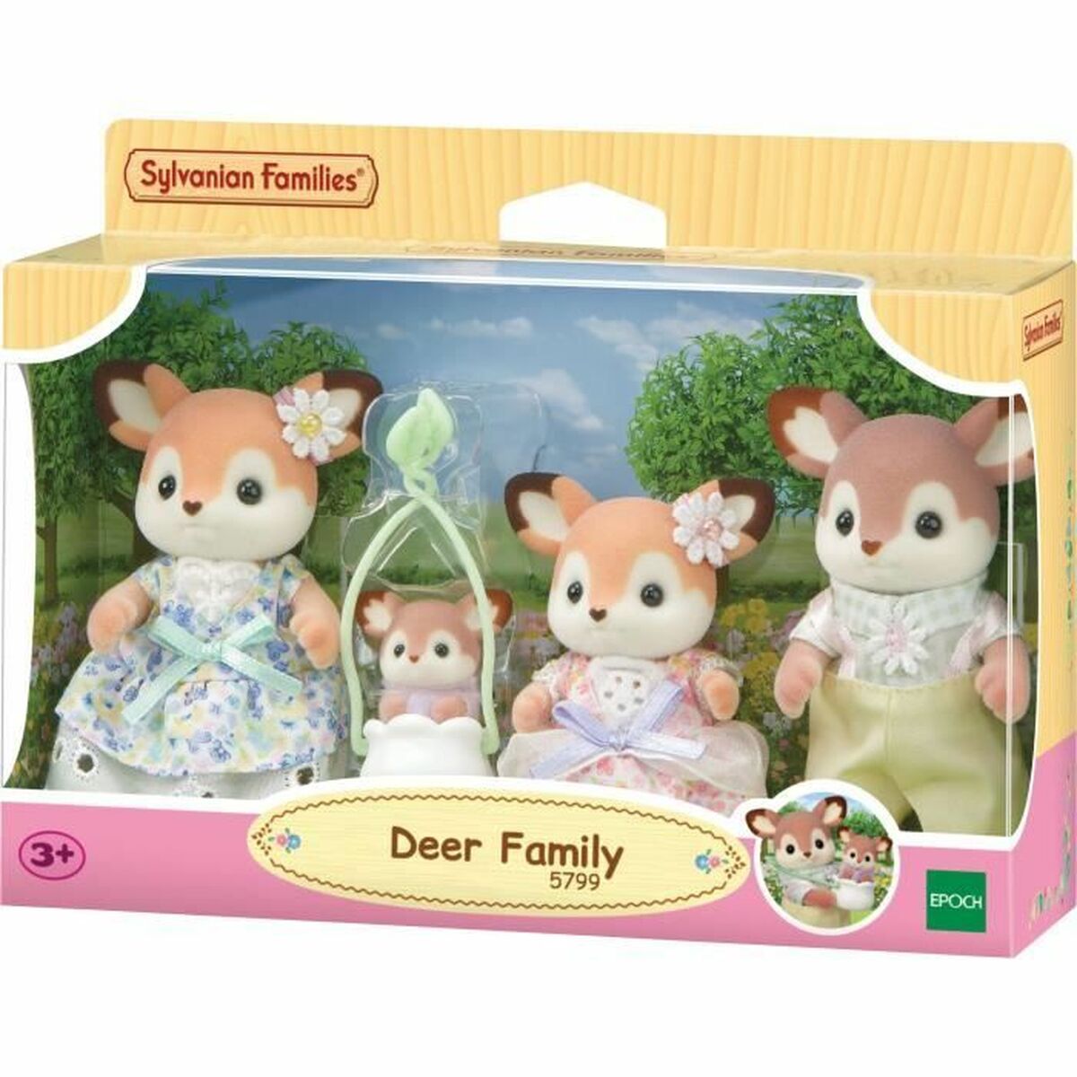 Jointed Figure Sylvanian Families La familia Biche animals Jointed Figure Sylvanian Families La familia Biche animals