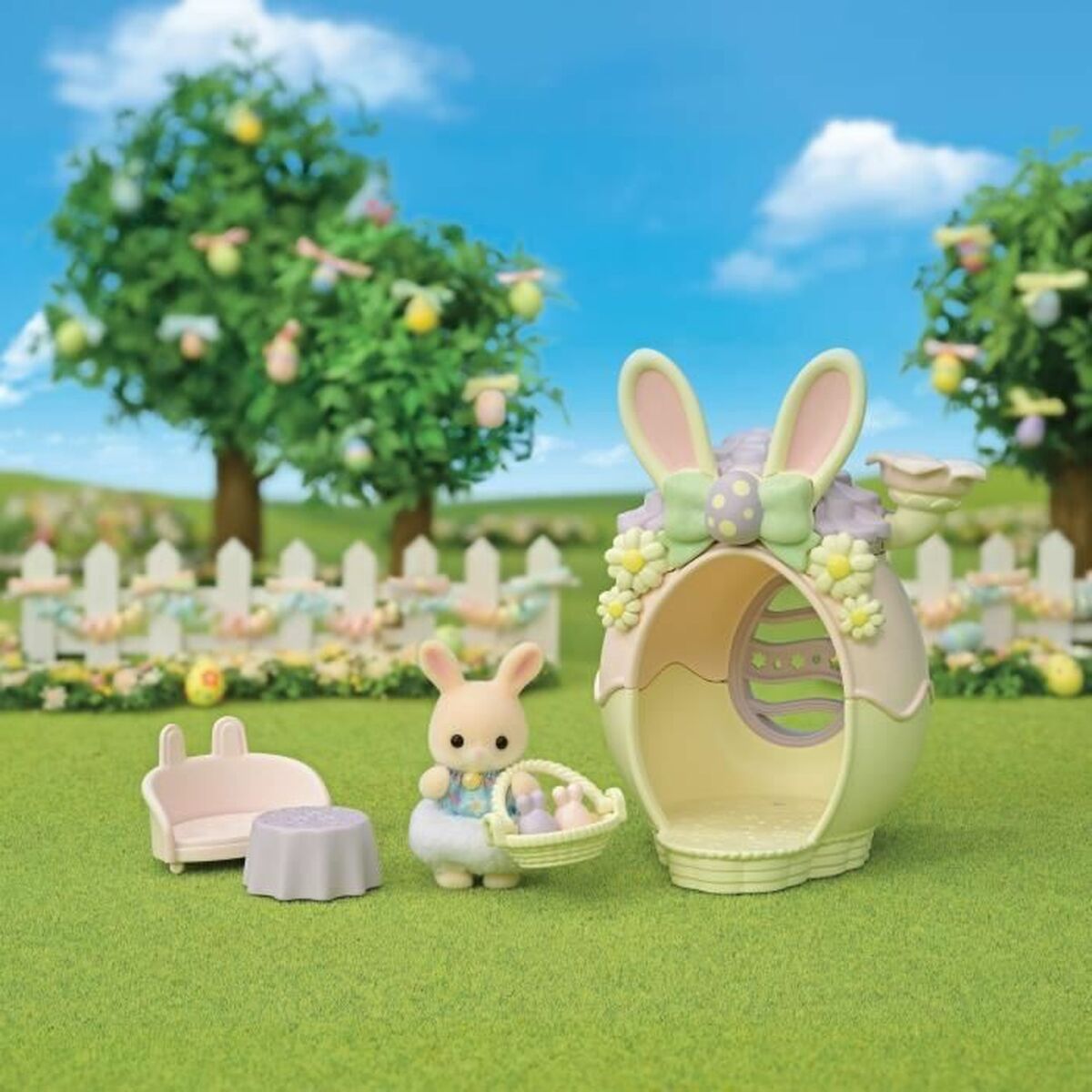 Set of Dolls Sylvanian Families El escondite del huevo – 5802 Plastic