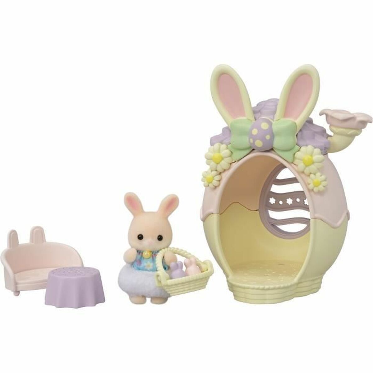 Set of Dolls Sylvanian Families El escondite del huevo – 5802 Plastic