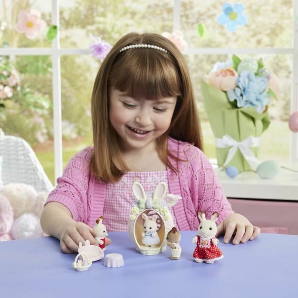 Set of Dolls Sylvanian Families El escondite del huevo – 5802 Plastic