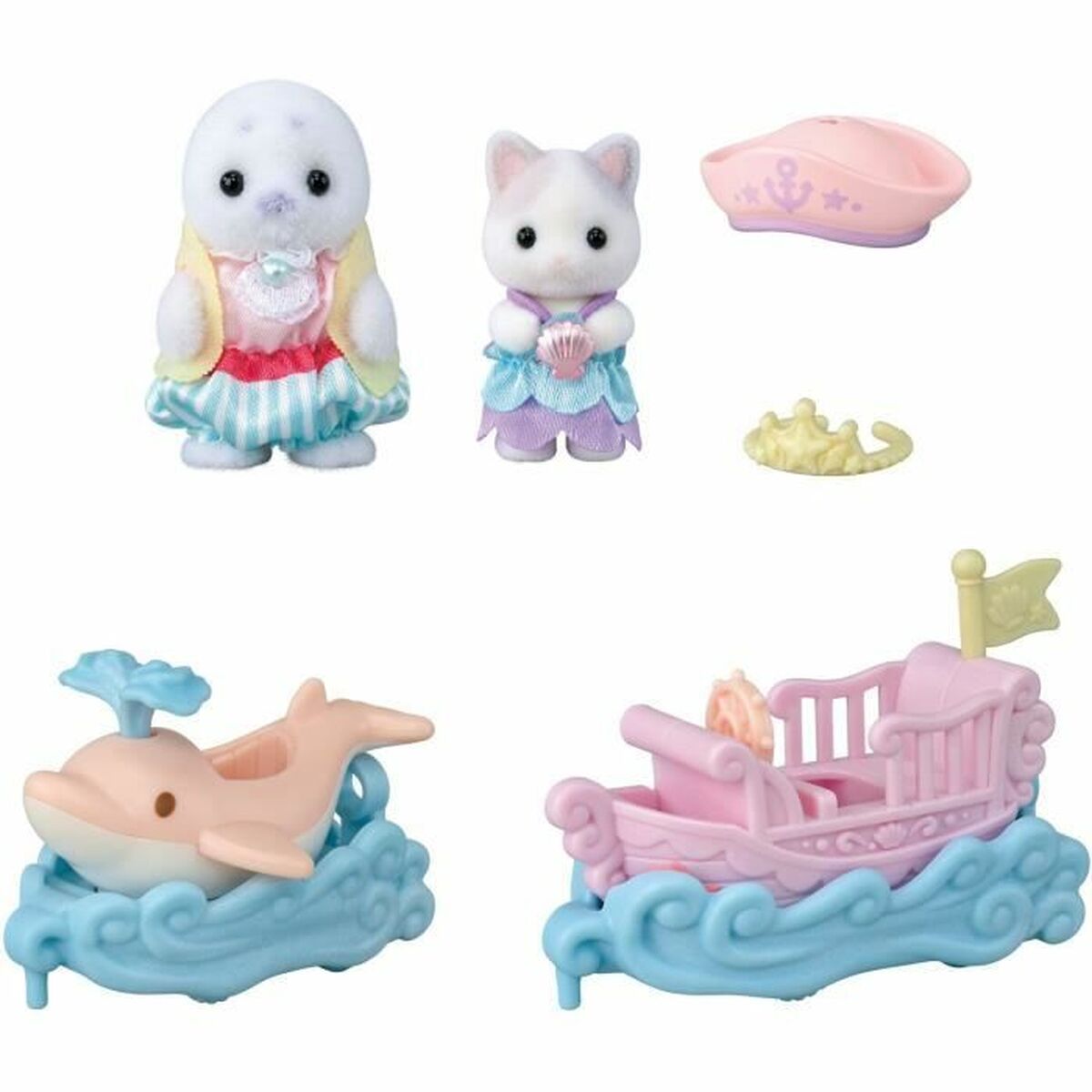 Playset Sylvanian Families Amusement Park Ride – Ride the Waves Multicolour Playset Sylvanian Families Amusement Park Ride – Ride the Waves Multicolour