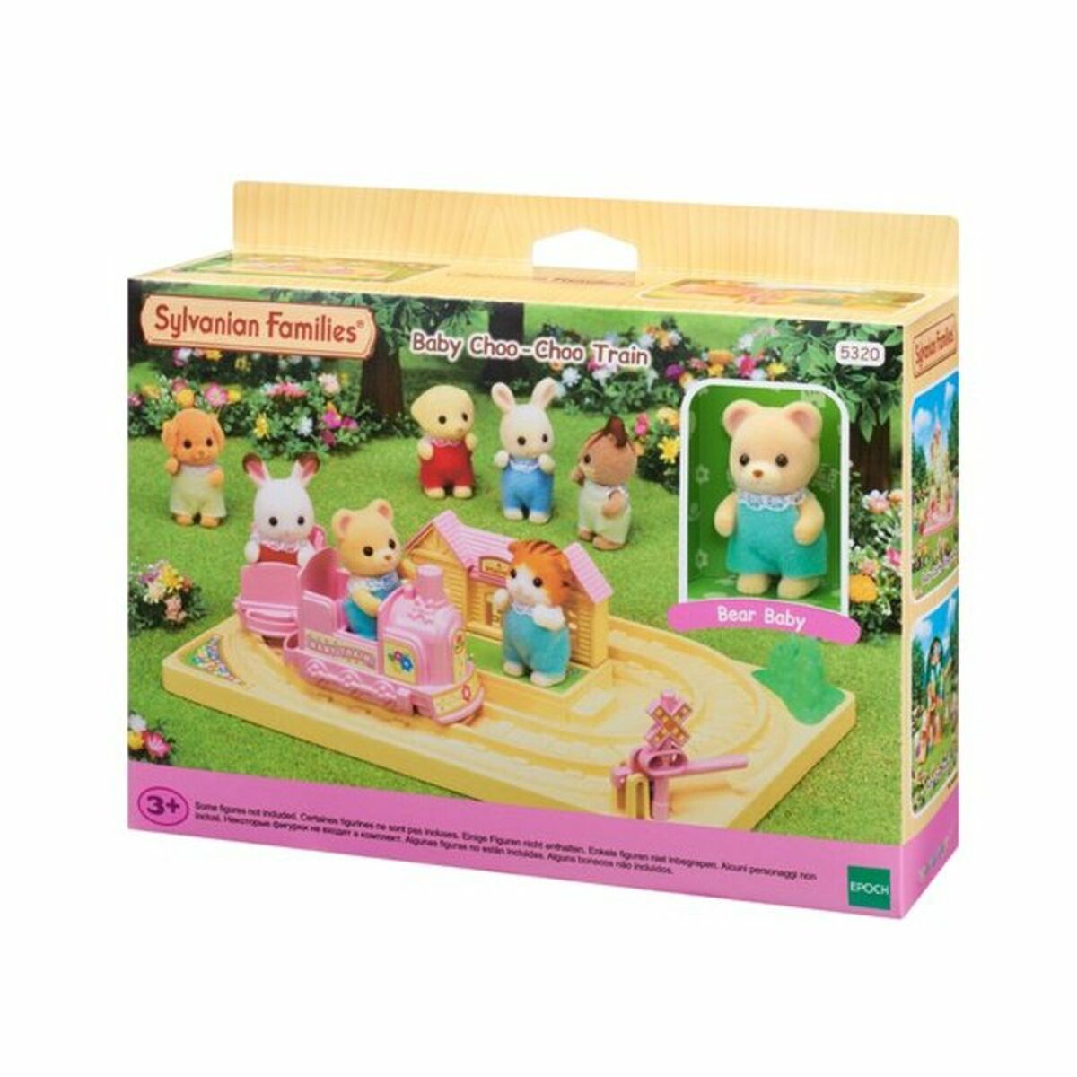 Playset Sylvanian Families The Chu-Chu Train and Baby Bear Playset Sylvanian Families The Chu-Chu Train and Baby Bear