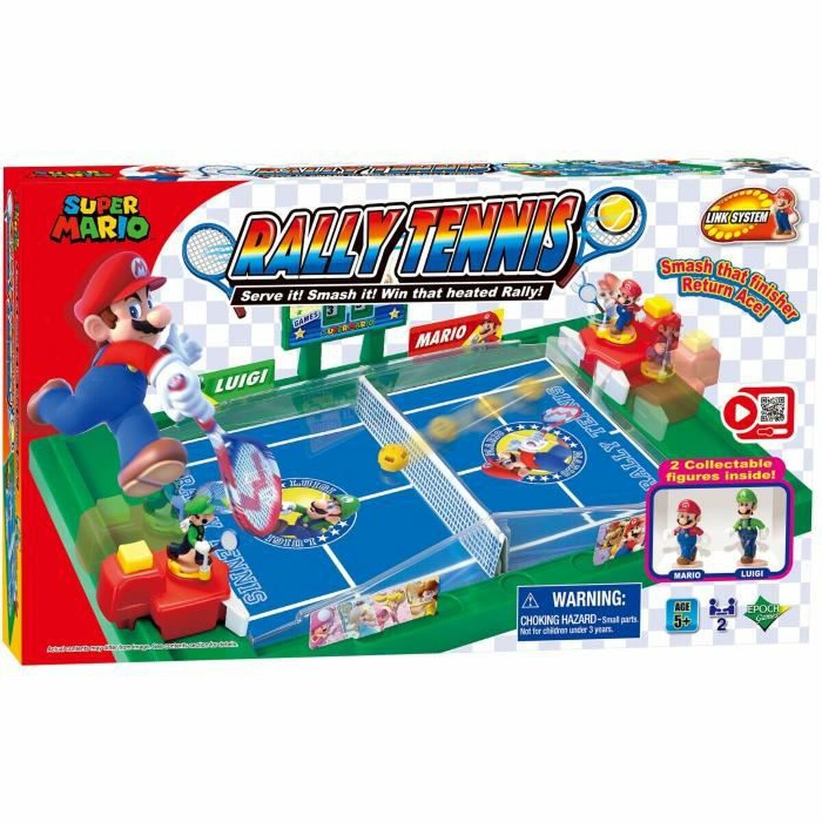 Board game EPOCH D’ENFANCE Super Mario Rally Tennis (FR) Multicolour