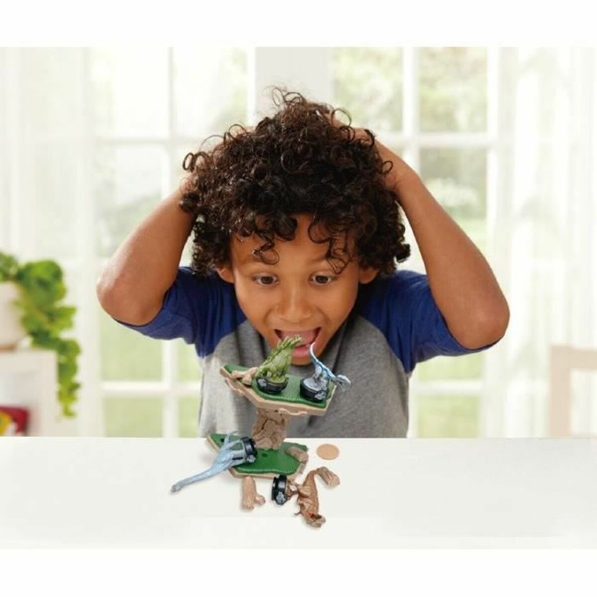 Board game EPOCH D’ENFANCE Jurassic World Island Quake